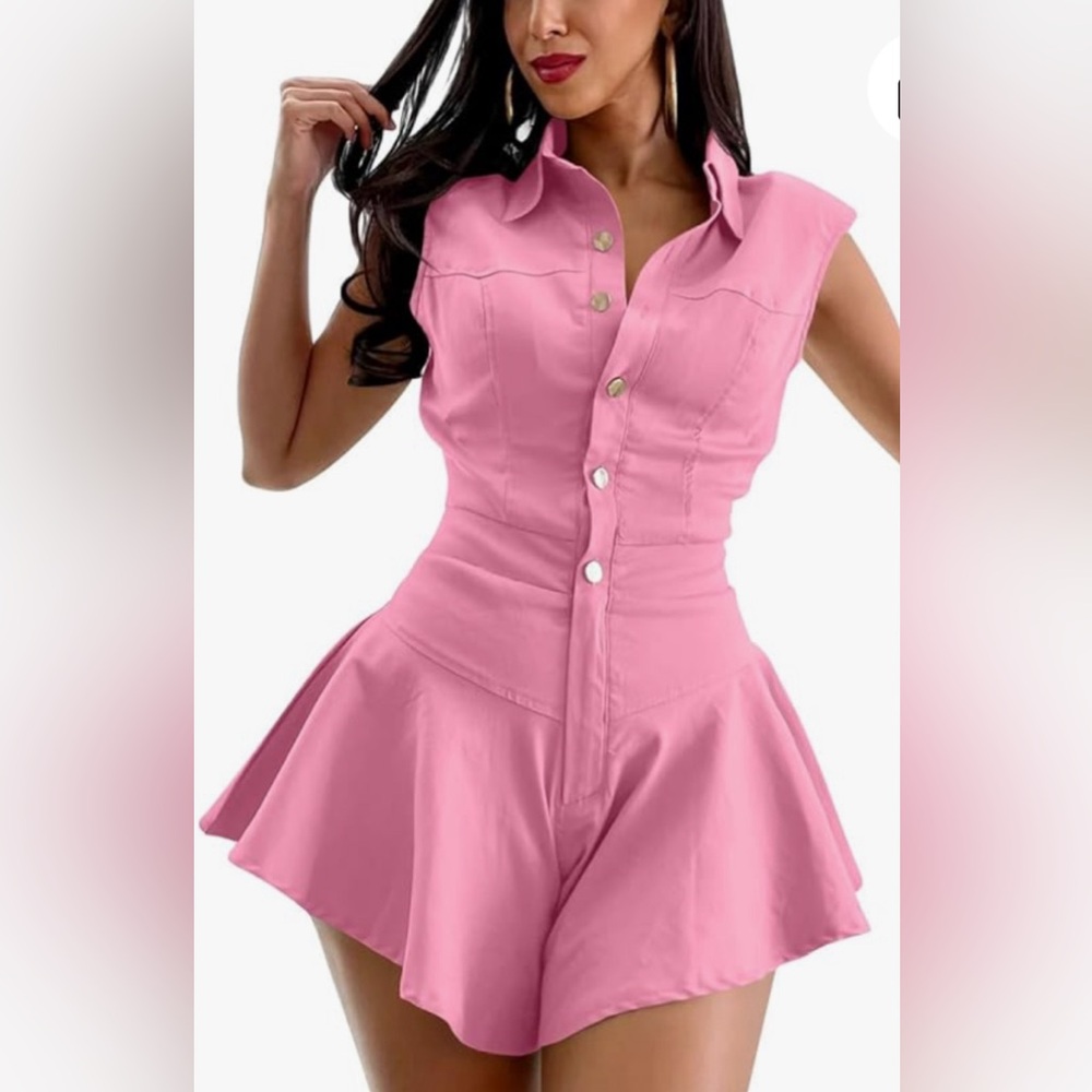 🌸.    #1325-36.  Gobles sleeveless romper